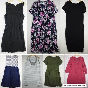 7 Maternity and Breast Feeding Dresses and Sleep Dress Variety of Brands